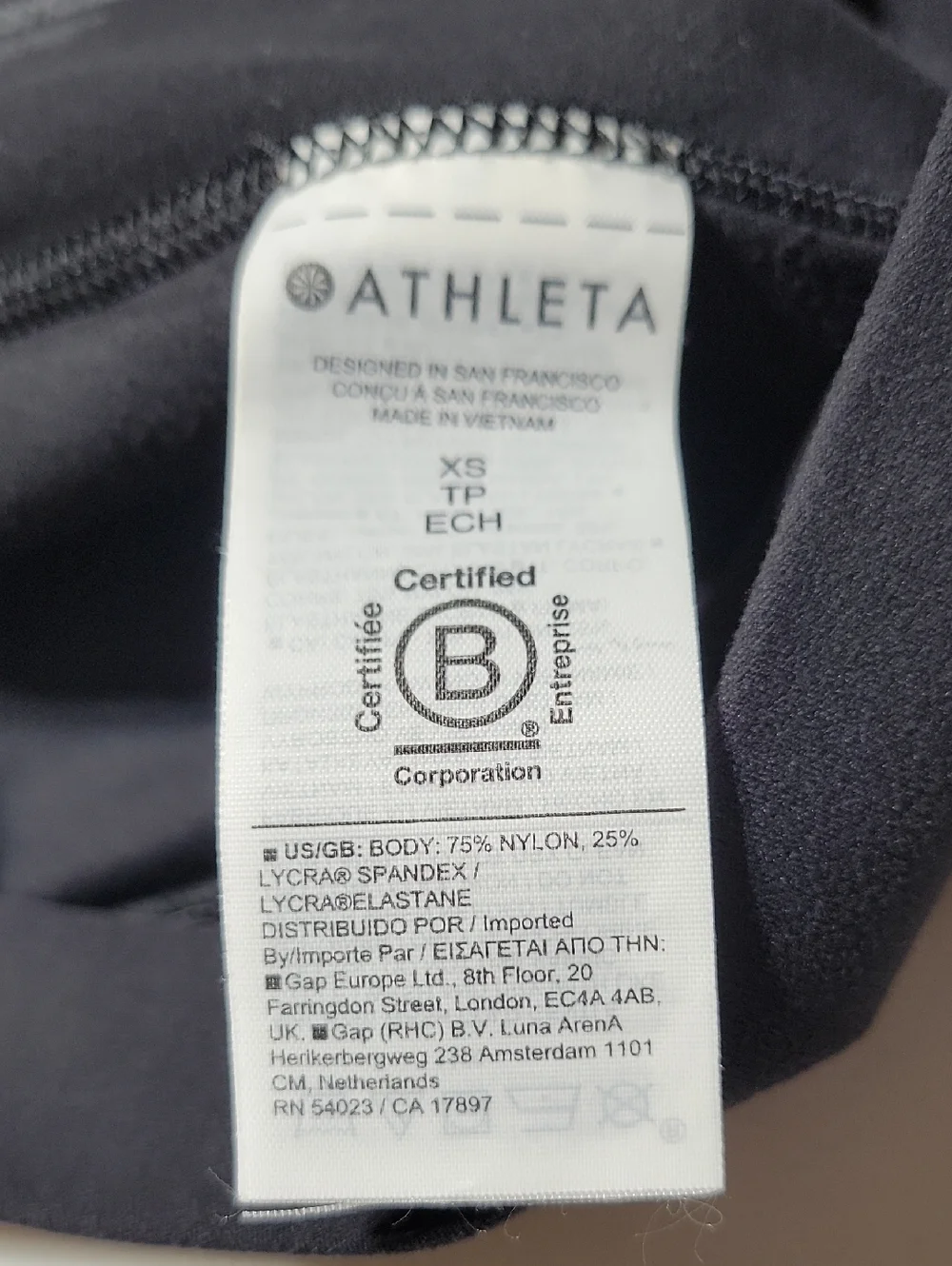 Athleta Womens Salutation Stash High Rise Black Skort Tennis Golf Atheisure S XS - Picture 9 of 9